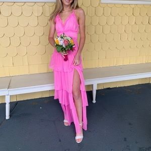 Likely Athena Dress in Pink Sugar